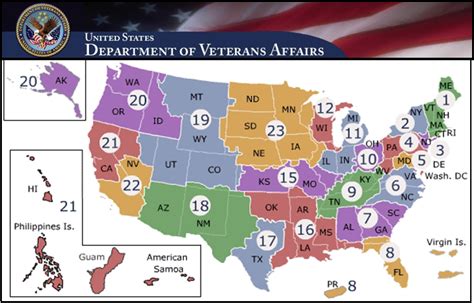 Veterans Affairs Map