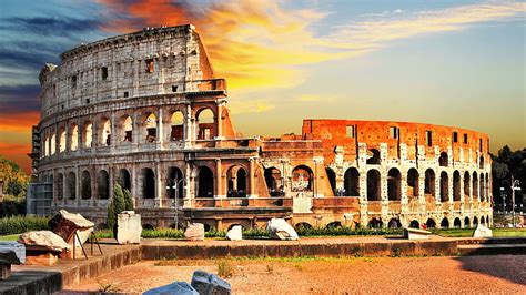 HD wallpaper: Roman Colosseum, The Colosseum, Rome, City, italy, italia ...