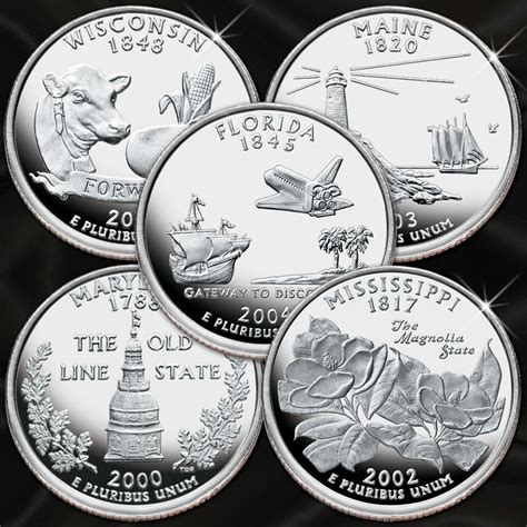 Silver Proof State Quarters Sets