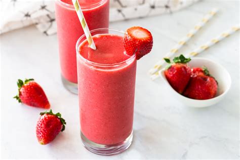 Top 2 Strawberry Smoothie Recipes