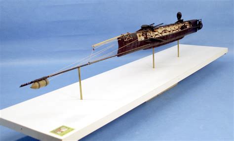 Cottage Industry Ships 1/24 H.L. Hunley Confederate Submarine Kit ...