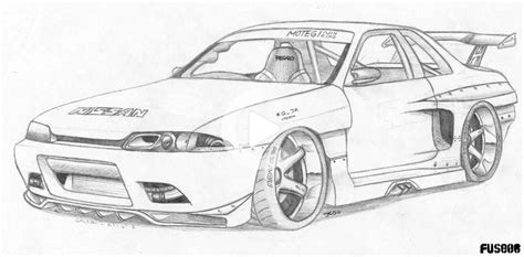 Gtr Car Coloring Pages - ColoringQu