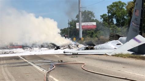 2018 U.S. Air National Guard C-130 crash site (2018-05-02) in Port ...