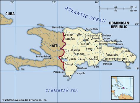 Map Of The Dominican Republic And Haiti – The World Map