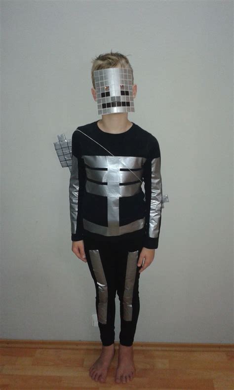 Minecraft skeleton costume Halloween Costumes, Halloween Ideas ...