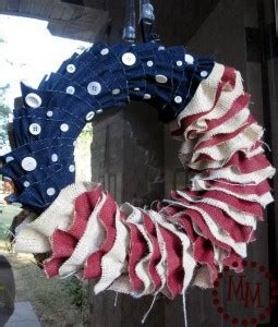 Cool wreaths for Memorial or Labor Day