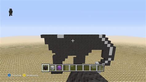 Minecraft-ender dragon pixel art - YouTube