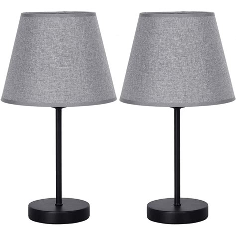 Small Table Lamps - Vintage Bedside Nightstand Lamps Set of 2 for ...