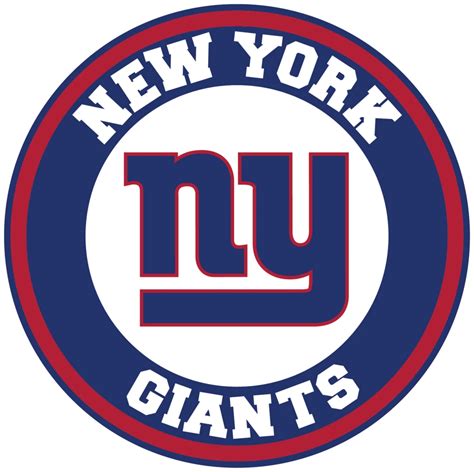 New York Giants Circle Logo Vinyl Decal / Sticker 5 sizes!! | Sportz ...