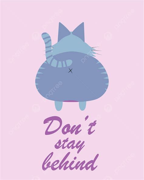 Cartoon Fat Cat Postcard With Humor And Versatility Vector, Cat ...