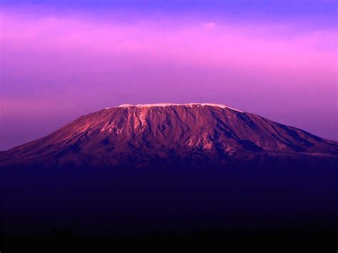 Mount Kilimanjaro Sunset Wallpaper – Travel HD Wallpapers