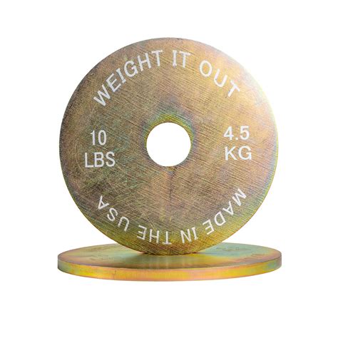 10 Pound Weight Plate Pair – Weight It Out