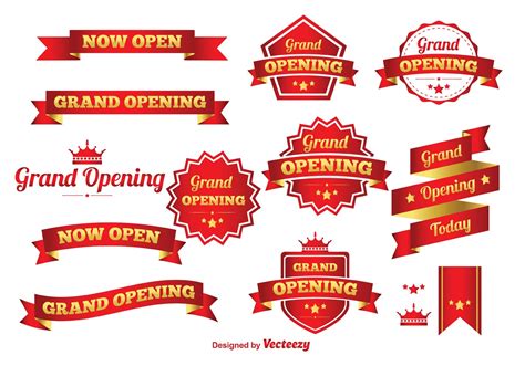 Grand Opening Vector Banners - Download Free Vector Art, Stock Graphics ...