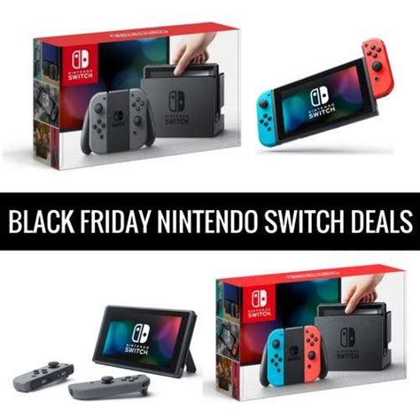 Best Black Friday Nintendo Switch Deals & Cyber Monday Sales 2018