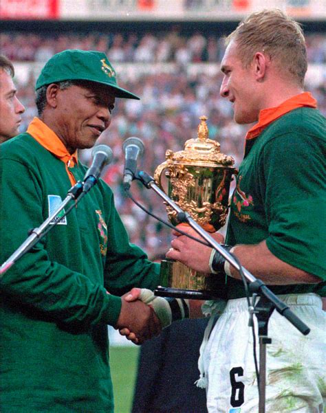 Photos: Nelson Mandela and South Africa's 1995 Rugby World Cup Win | Time