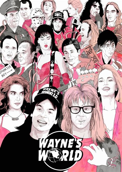 Wayne's World (1992) [800 1131] by James Fenwick | Wayne's world ...