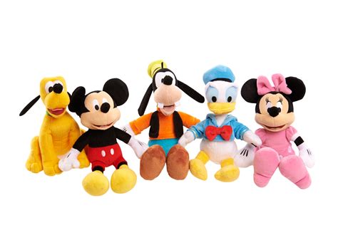 Mickey Mouse Clubhouse Bean Plush - 5 Piece Set - Walmart.com - Walmart.com