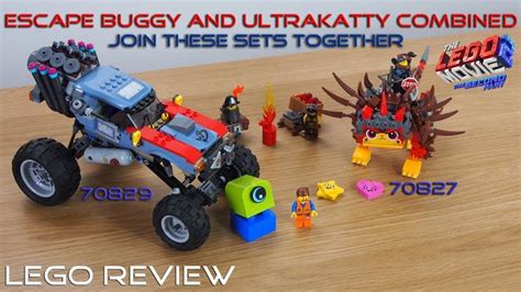 LEGO Movie 2 Sets Escape Buggy & UltraKatty Combine 70828 & 70827 ...