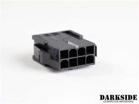 ATX (EPS) 8-pin Male Connector - Black - DazMode