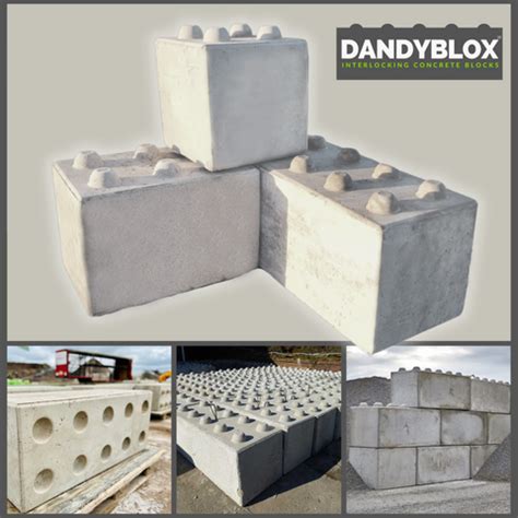 Interlocking Concrete Giant Lego DandyBlox | Nationwide Delivery ...