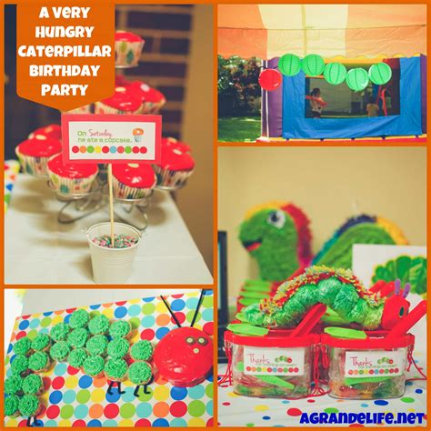 A Very Hungry Caterpillar Birthday Party