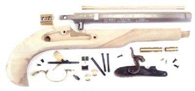 Muzzleloading Pistol Kits, Flintlock and Percussion