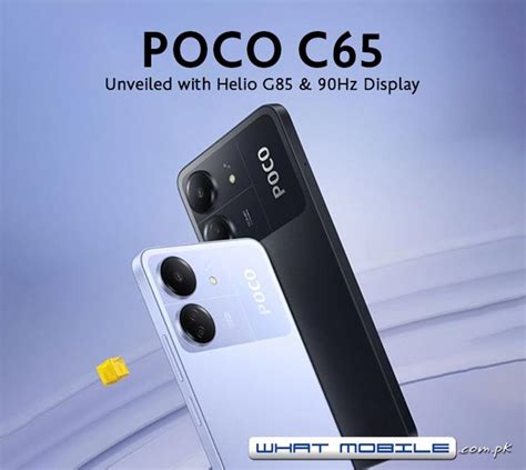 Xiaomi POCO C65 Launches with 5000mAh (18W) Battery, 50MP CAM, & Helio ...