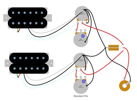 Guitar Wiring Diagrams Coil Split - Wiring Diagram and Schematics