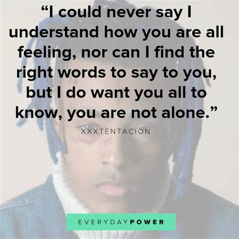 121 XXXTENTACION Quotes and Lyrics On Life and Depression