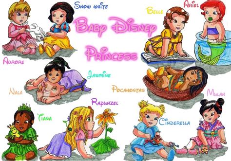 Baby Princess Disney ~ Popular Cartoon