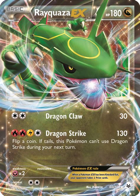 Rayquaza EX 60/108 -- Roaring Skies Pokemon Card Review ...