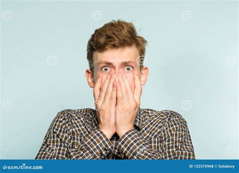 Unbelievable Shocked Dumbfounded Man Emotion Stock Photo - Image of ...