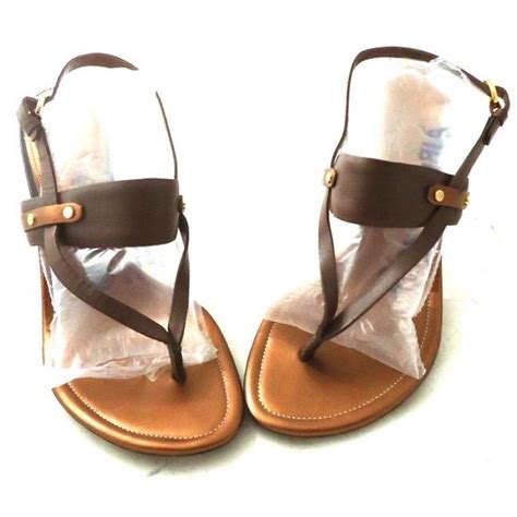 Leather Sandals Heels Cole Haan Size 7.5 1/2 | Leather sandals, Sandals ...