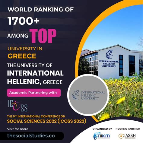 International Hellenic University Academic Partnering with ICOSS 2022 ...