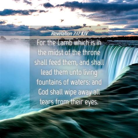 Revelation 7:17 KJV Bible Verse Images