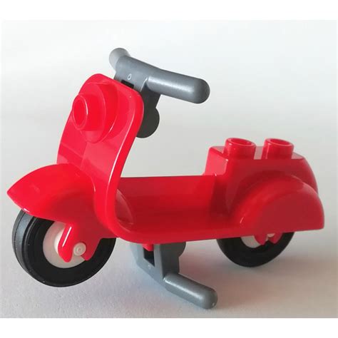 LEGO Scooter with Flat Silver Stand and Handlebars | Brick Owl - LEGO ...