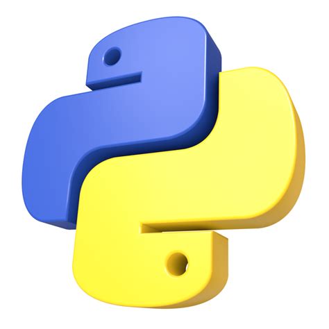 logo du langage de programmation python 3d 12697295 PNG