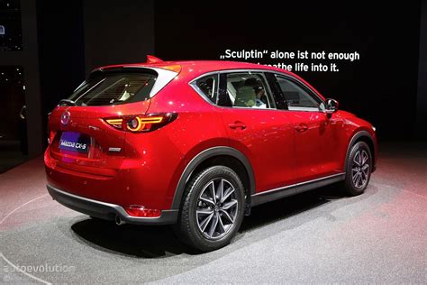 2017 Mazda CX-5 Brags With Soul Red Crystal Paintwork In Geneva ...