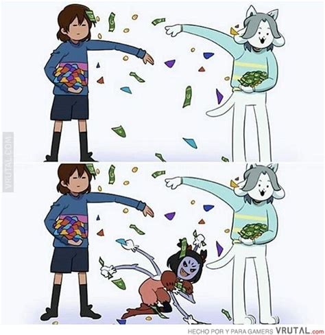 Cuando quieres comprar la Temmie Armor | Troppo divertente, Divertente ...