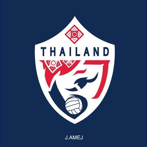 Thailand Logo football Concept