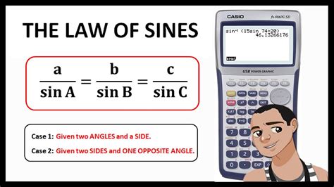 LAW OF SINES WITH CALCULATOR || GRADE 9 MATH - YouTube