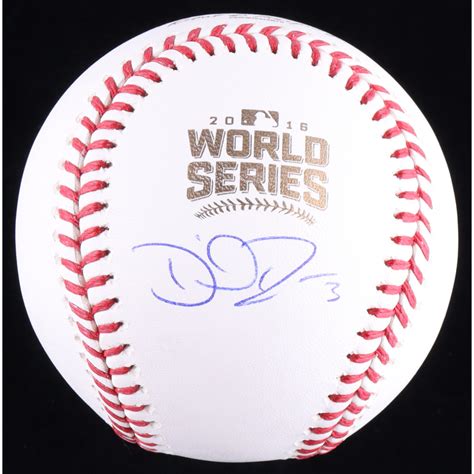 David Ross Signed 2016 World Series Baseball (Schwartz) | Pristine Auction