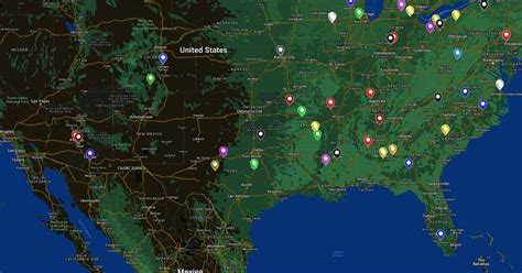 College Football Imperialism Map : Scribble Maps