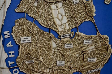 Gotham City Map