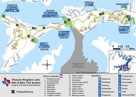 Hells Gate State Park Trail Map - Printable Map