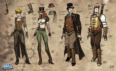 ArtStation - Steampunk Sketches