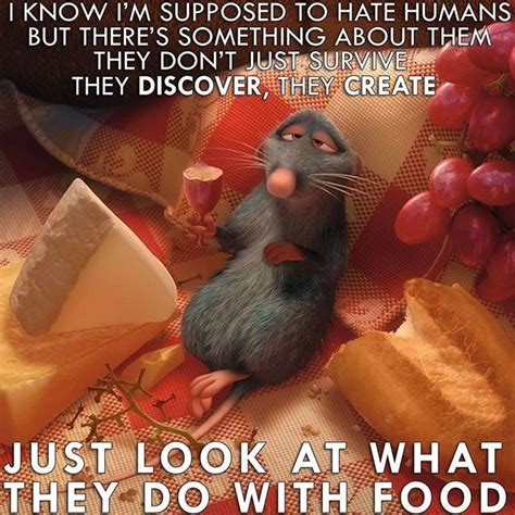 Words of wisdom from Remy... #Ratatouille | Book tasting, Movie quotes ...