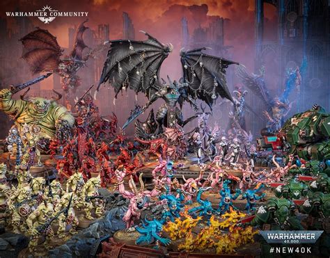 Warhammer 40k Chaos Daemons Faction Focus Shows the Desire of the Warp ...