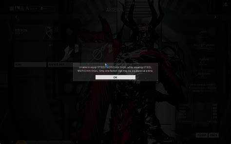 Cannot Place 2 Sigils Of Same Faction - General - Warframe Forums