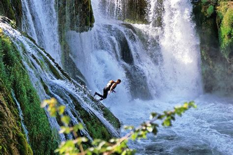 Una river by Angelica, Bihac Bosnia-Herzegovina, Strbački buk, Una ...